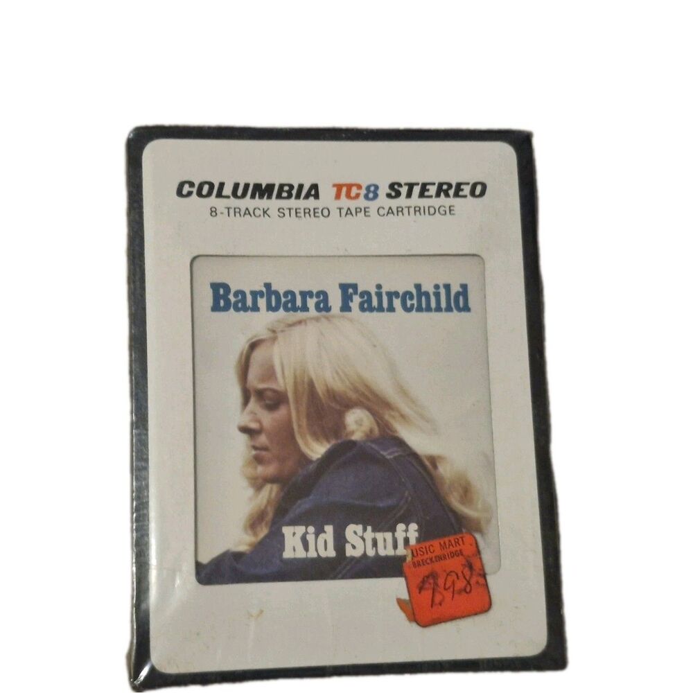 Barbara Fairchild Kid Stuff 8 Track Tape New Sealed Old Stock Deadstock
